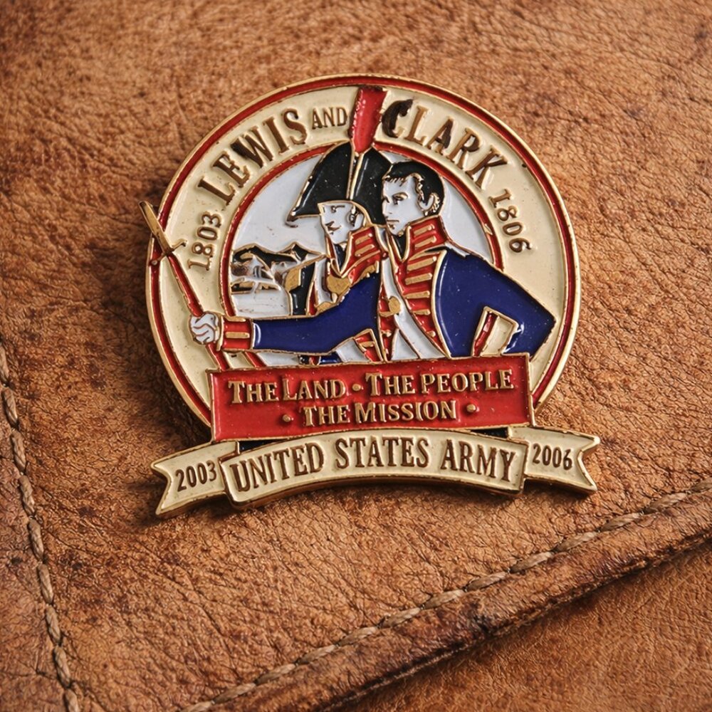 Lewis And Clark Bicentennial United States Army US 2003 - 2006 Vintage Lapel Pin